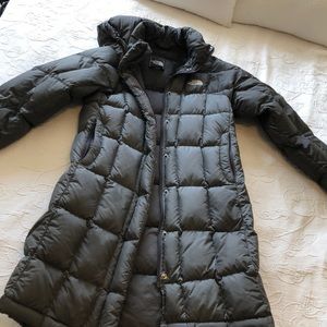 Grey North Face Coat